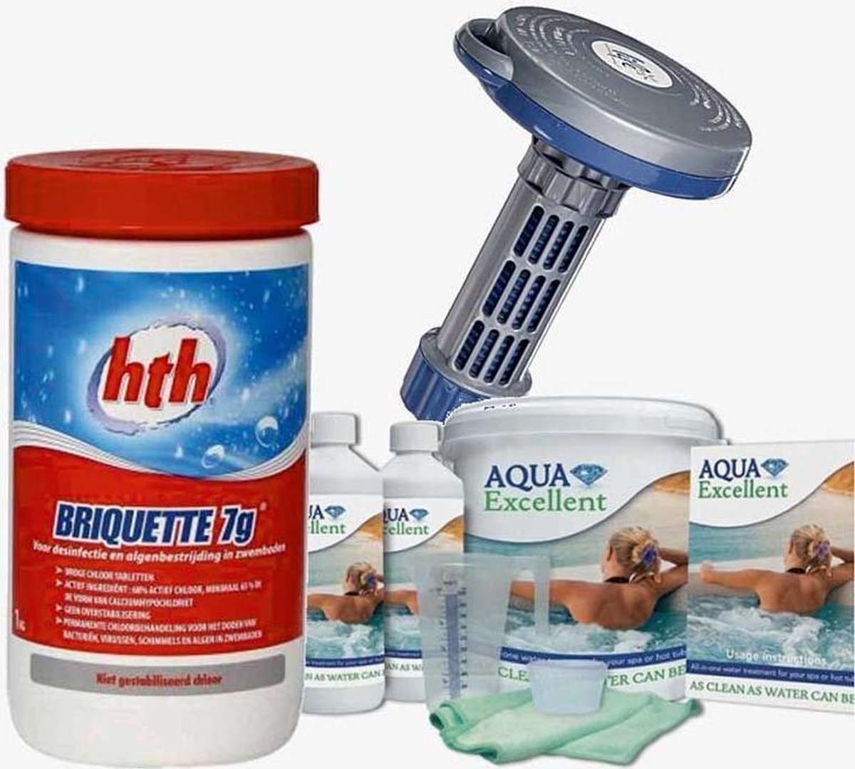 Aqua Excellent opblaasbare spa startpakket | compleet